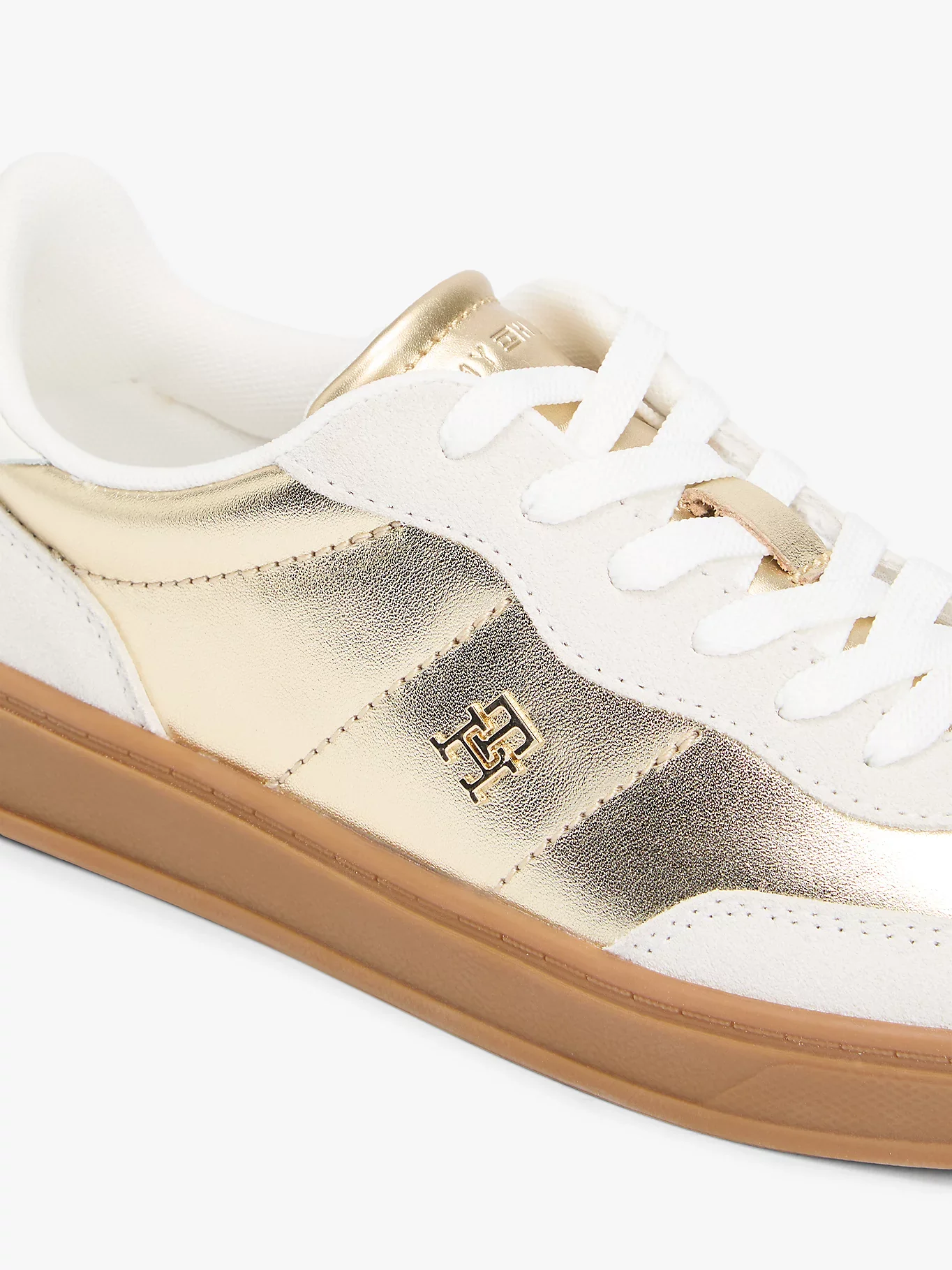Tommy Hilfiger naisten tennarit MU JACKIE METALLIC, kullankeltainen - Image 6