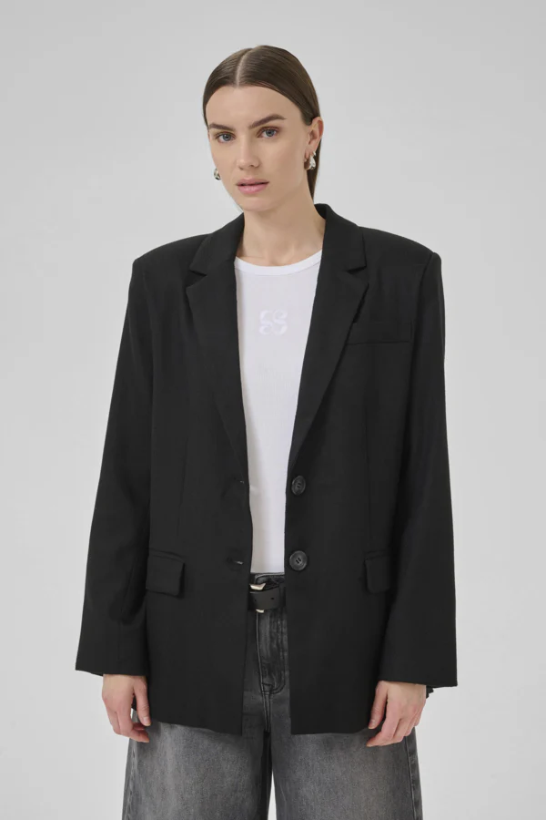 MY ESSENTIAL WARDROBE naisten bleiseri, EmmyMW Blazer Musta