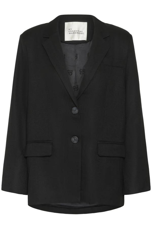 MY ESSENTIAL WARDROBE naisten bleiseri, EmmyMW Blazer Musta - Image 3