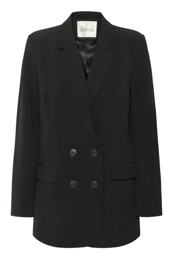 MY ESSENTIAL WARDROBE naisten bleiseri, THE TAILORED BLAZER Musta - Image 3