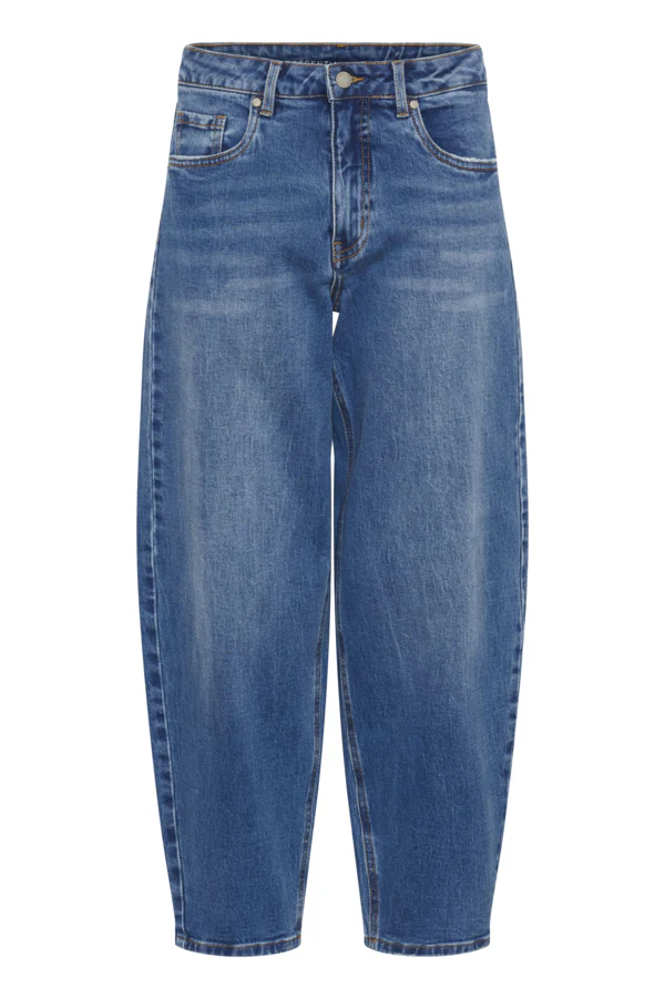 MY ESSENTIAL WARDROBE naisten farkut, BalooMW 144 High Barrel Indigo - Image 3