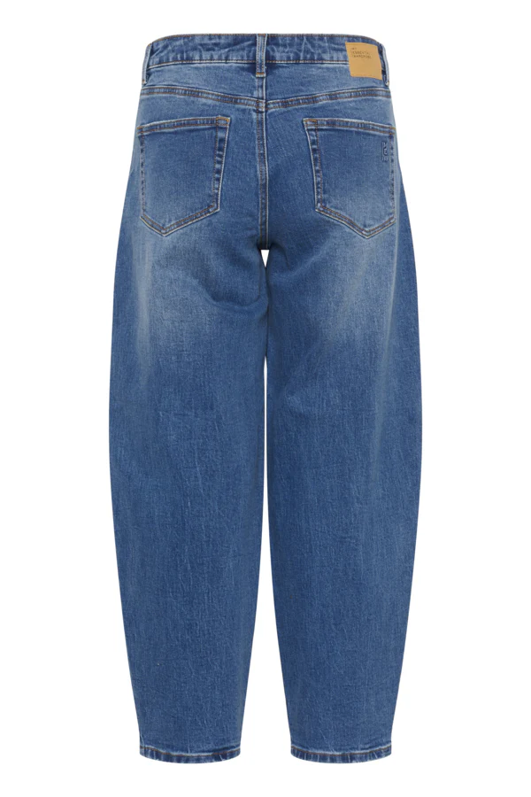 MY ESSENTIAL WARDROBE naisten farkut, BalooMW 144 High Barrel Indigo - Image 4