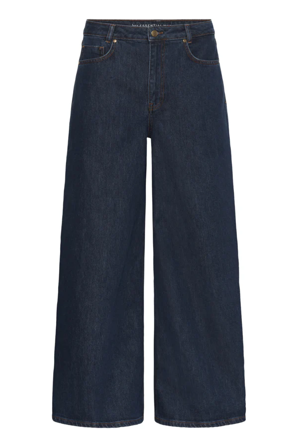 MY ESSENTIAL WARDROBE naisten farkut, MWDicte 139 High XX-Wide Tummansininen - Image 3