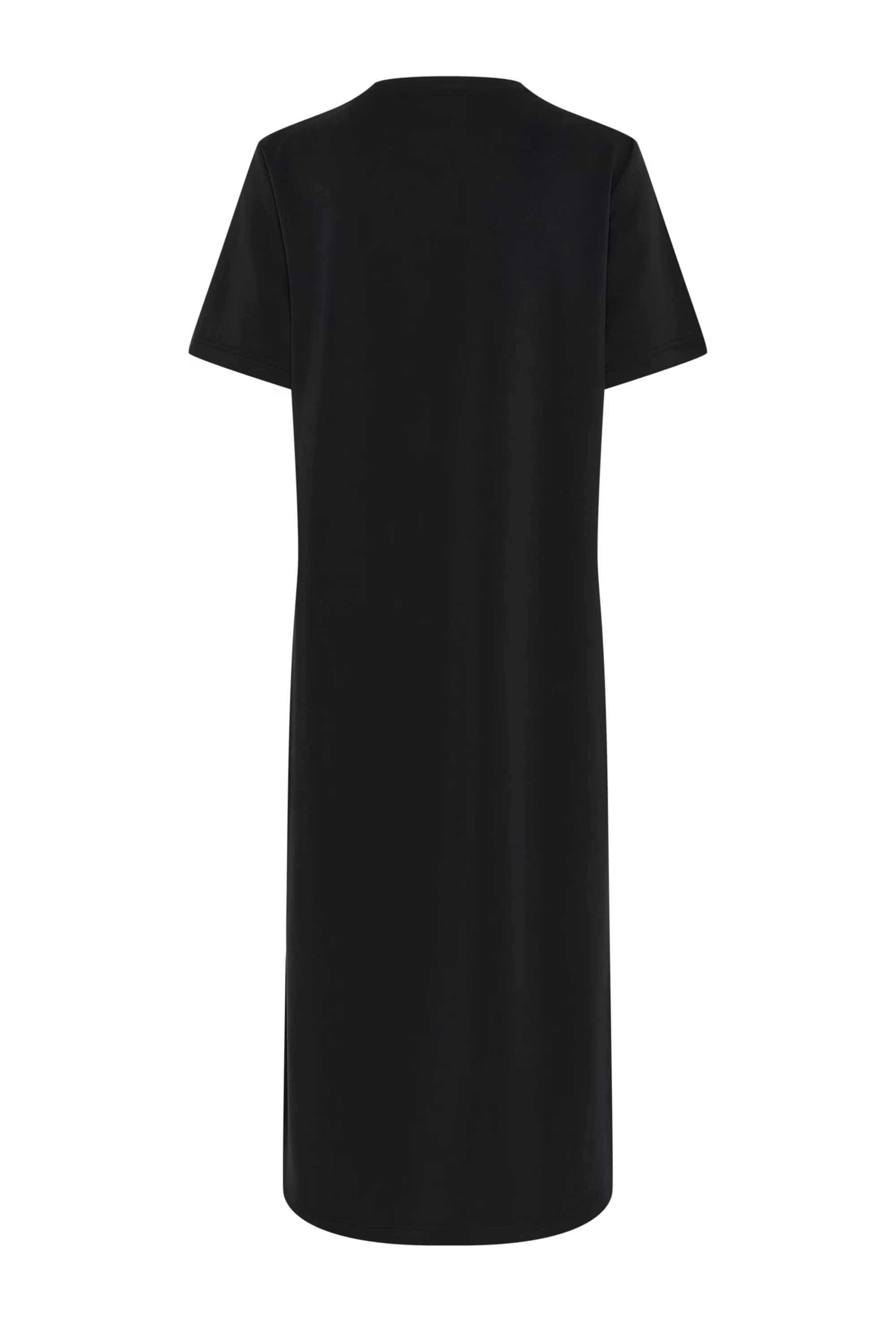 MY ESSENTIAL WARDROBE naisten mekko, HelleMW R-Neck Long Dress Musta - Image 2