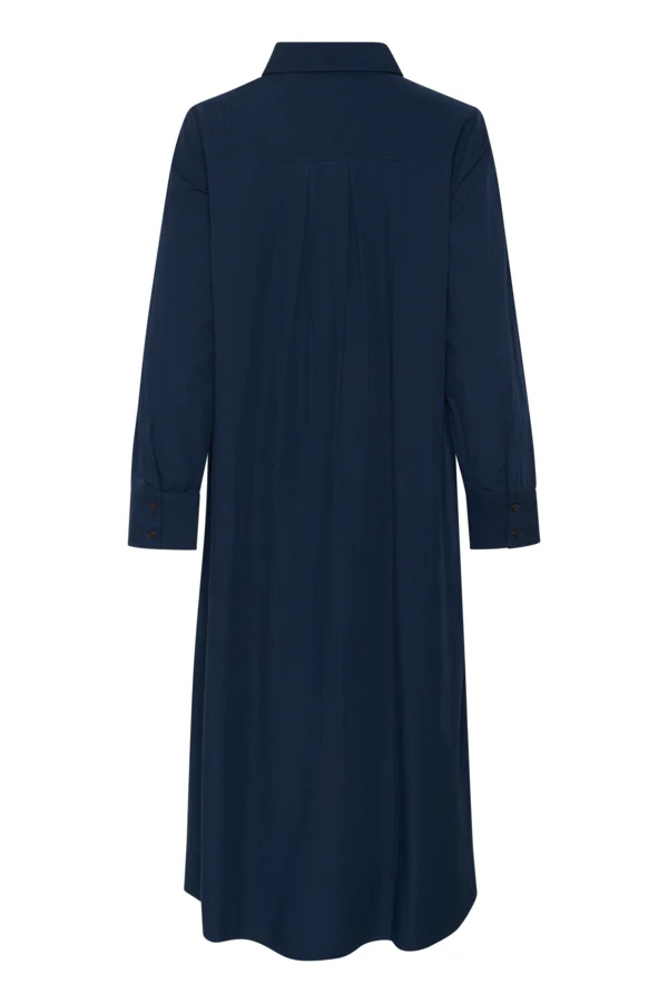 MY ESSENTIAL WARDROBE naisten mekko, SunnaMW Long Dress Tummansininen - Image 4