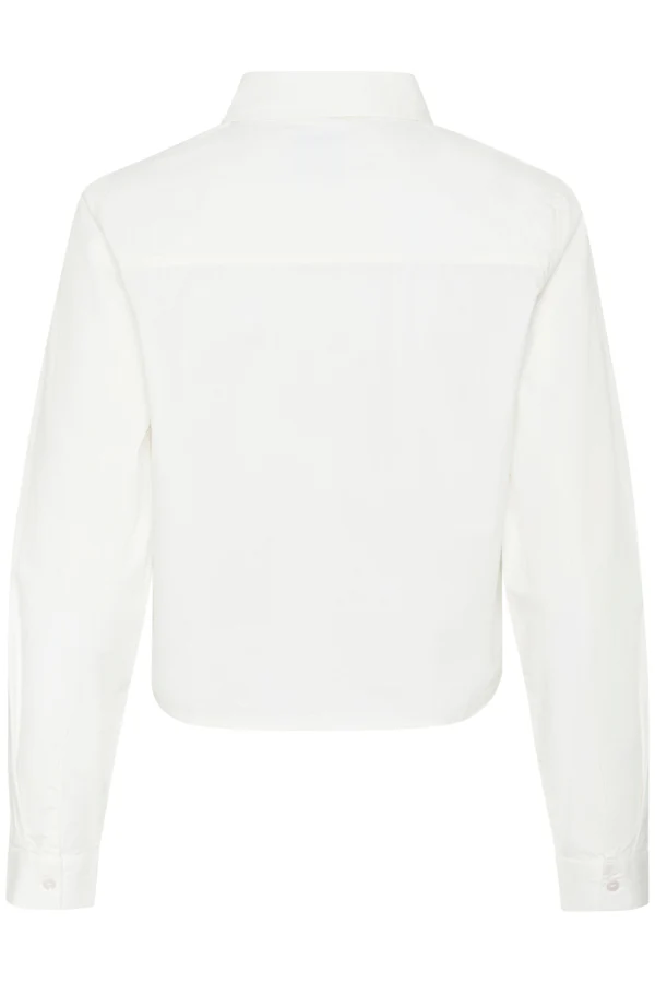 MY ESSENTIAL WARDROBE naisten paitapusero, SunnaMW Short Shirt Valkoinen - Image 4