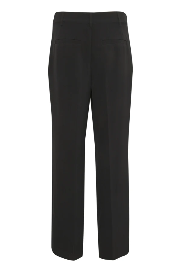 MY ESSENTIAL WARDROBE naisten suorat housut, THE TAILORED PANT Musta - Image 4