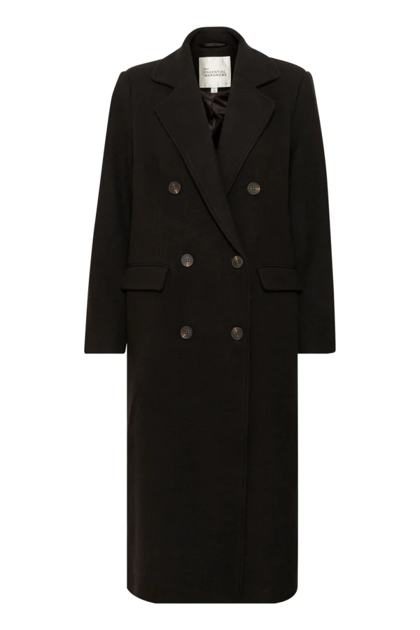 MY ESSENTIAL WARDROBE naisten takki, FrannieMW Coat Tummanruskea - Image 4