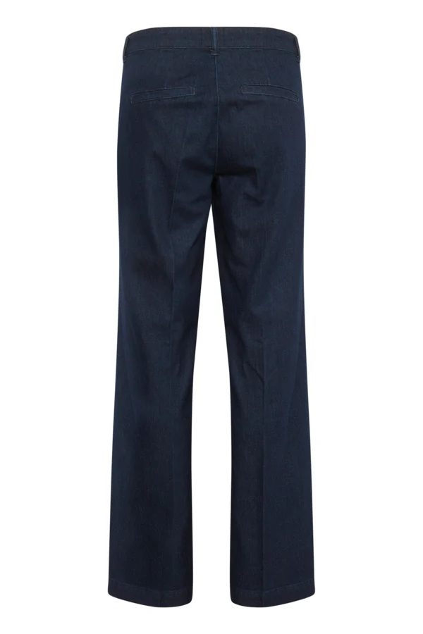 MY ESSENTIAL WARDROBEnaisten farkut, MY ESSENTIAL WARDROBE Tummansininen - Image 3