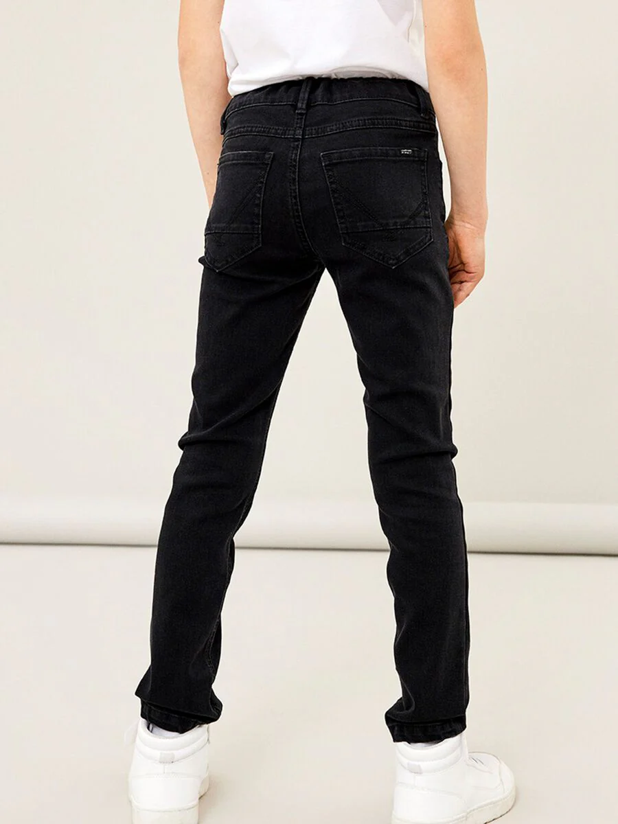 Name It farkut, NKMTHEO XSLIM JEANS 3103 Musta - Image 2