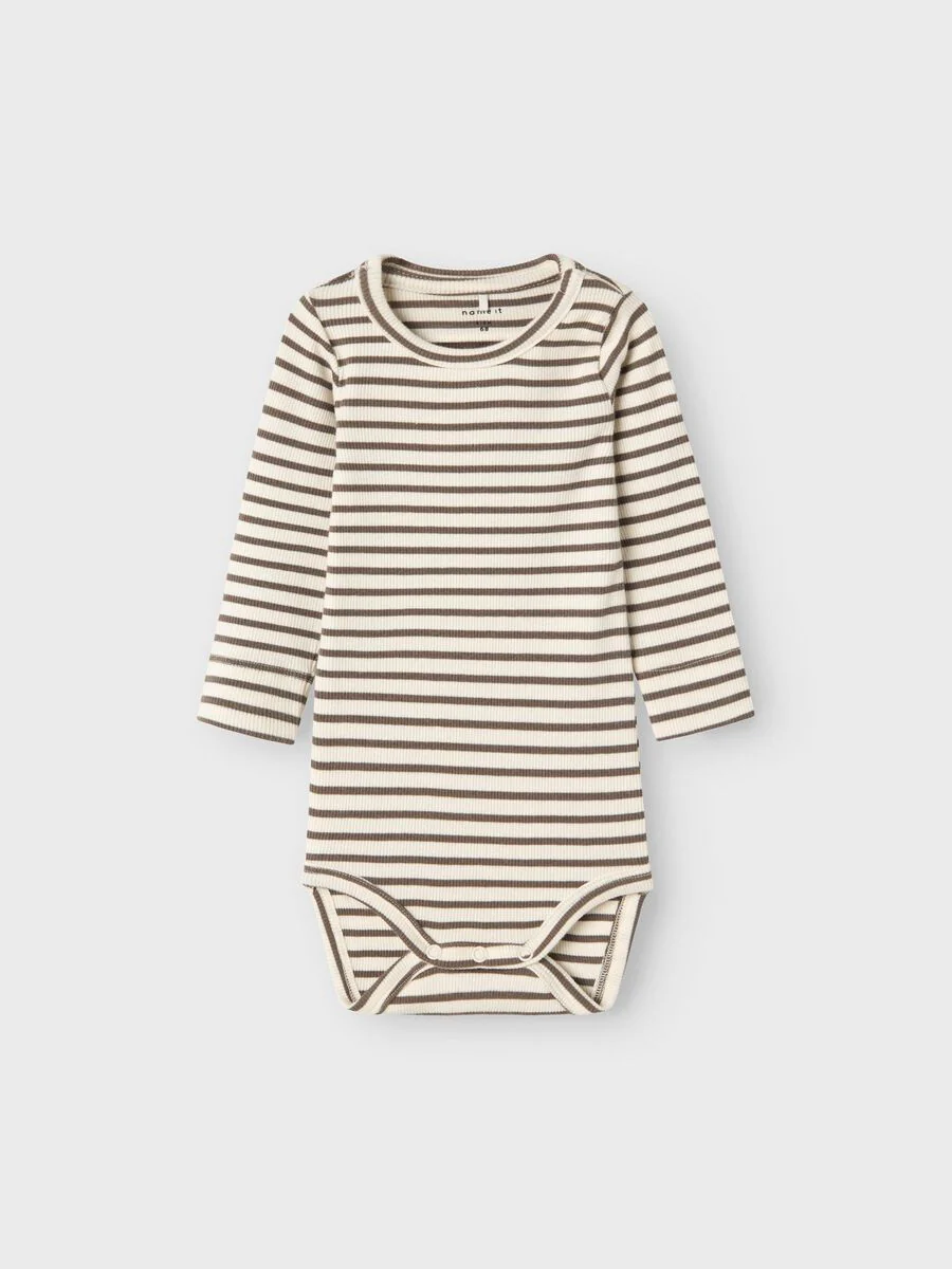 Name It lasten body NBBANI LS BODY NOOS, Beige