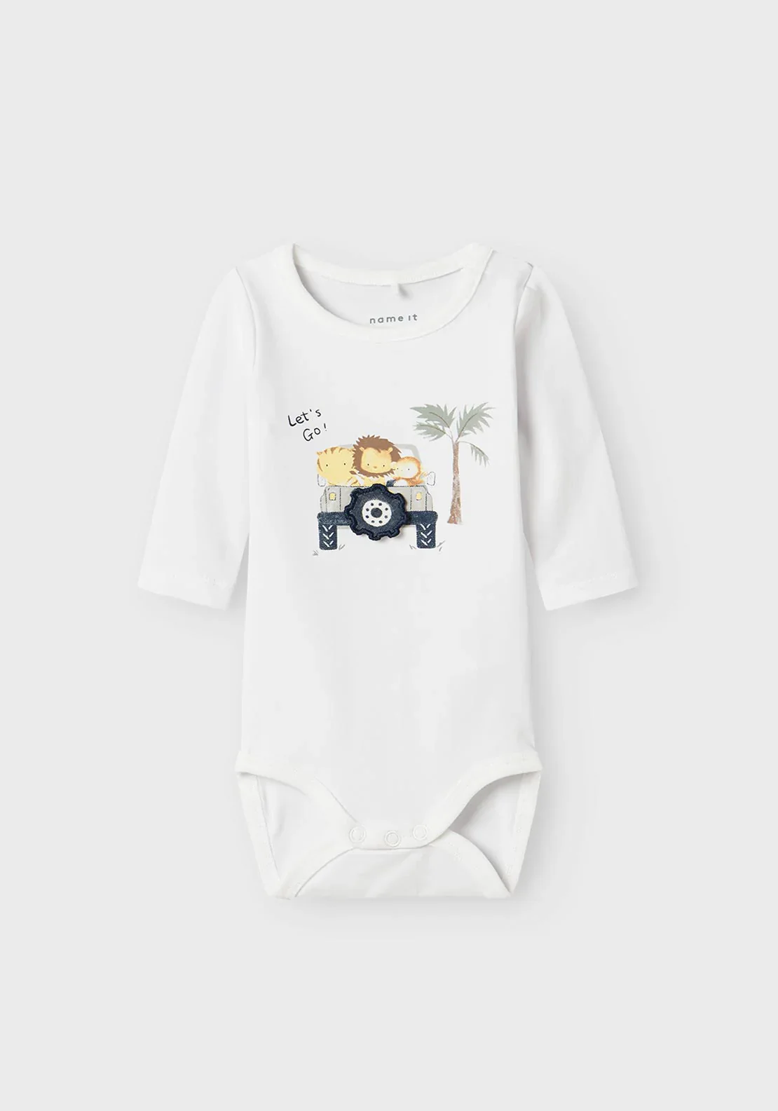 Name It lasten body, NBMHOLLOW LS BODY Valkoinen