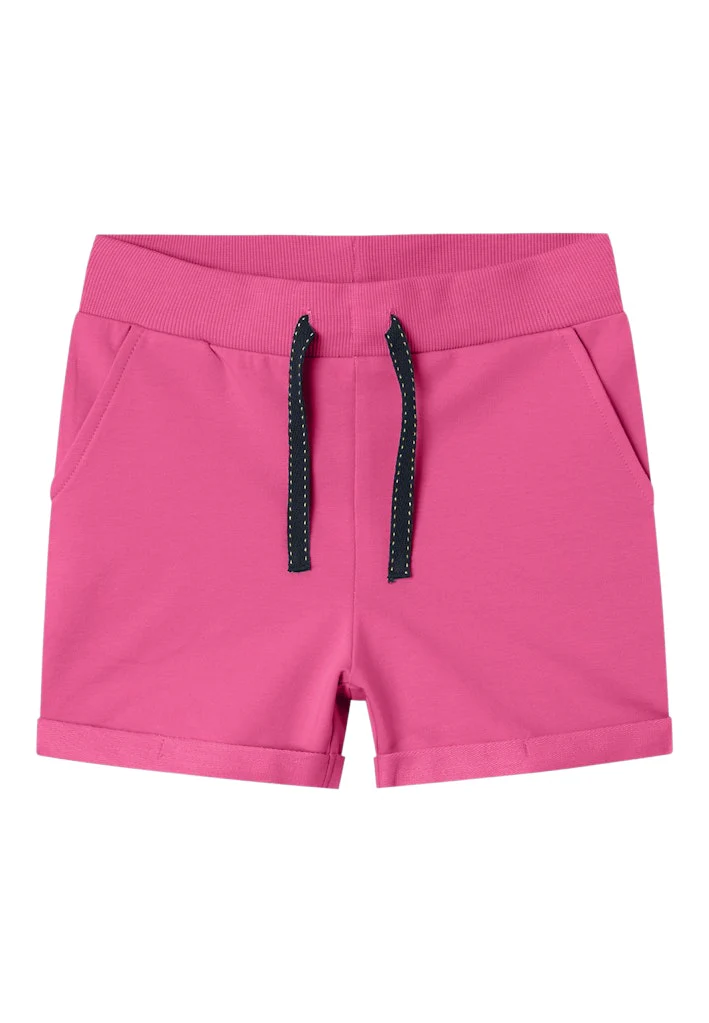 Name It Lasten shortsit NKFVOLTA SWE SHORTS UNB F, Pinkki