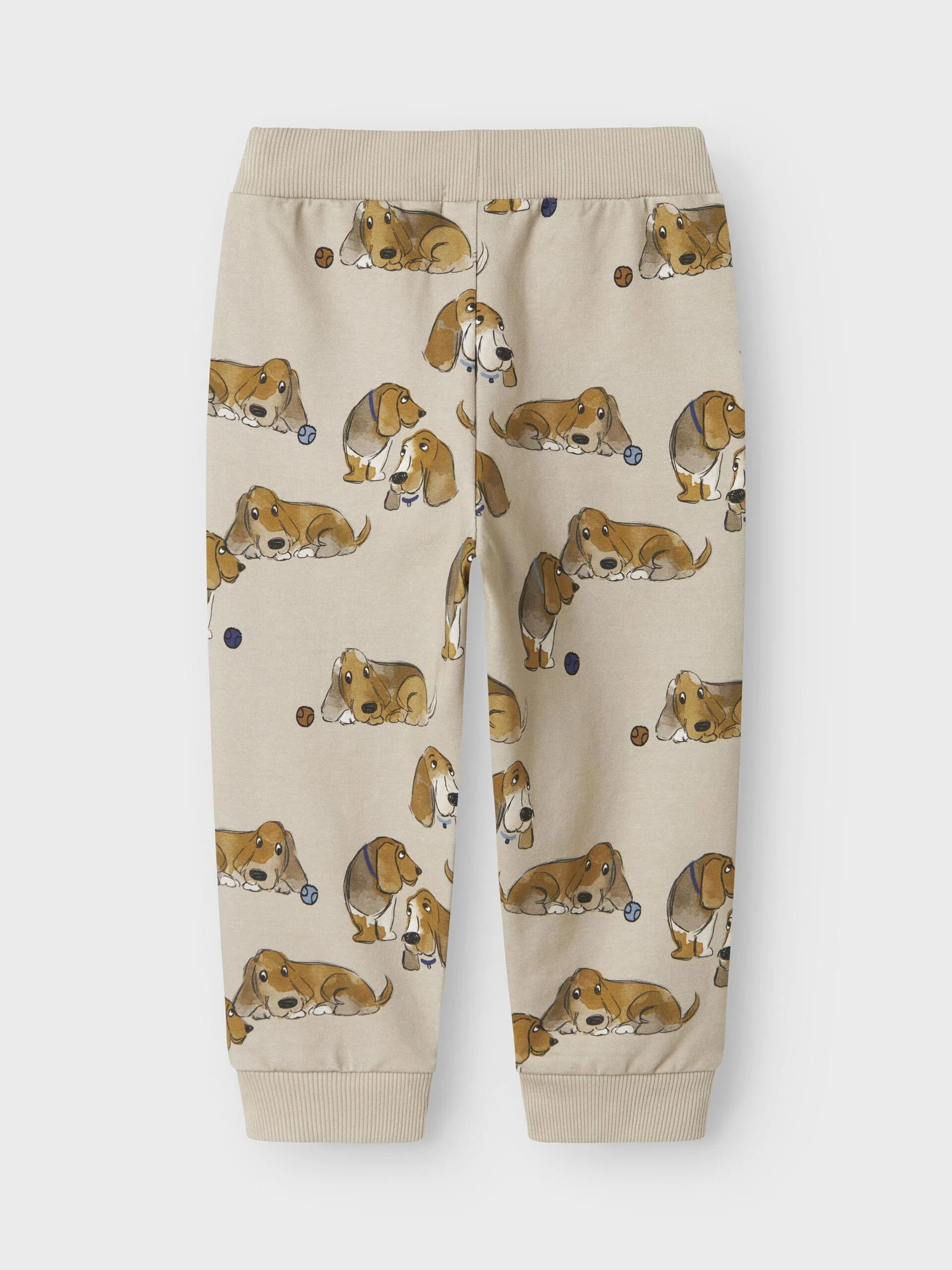 Name It lasten collegehousut, NMMKODY NREG SWEAT PANT UNB Beige - Image 2