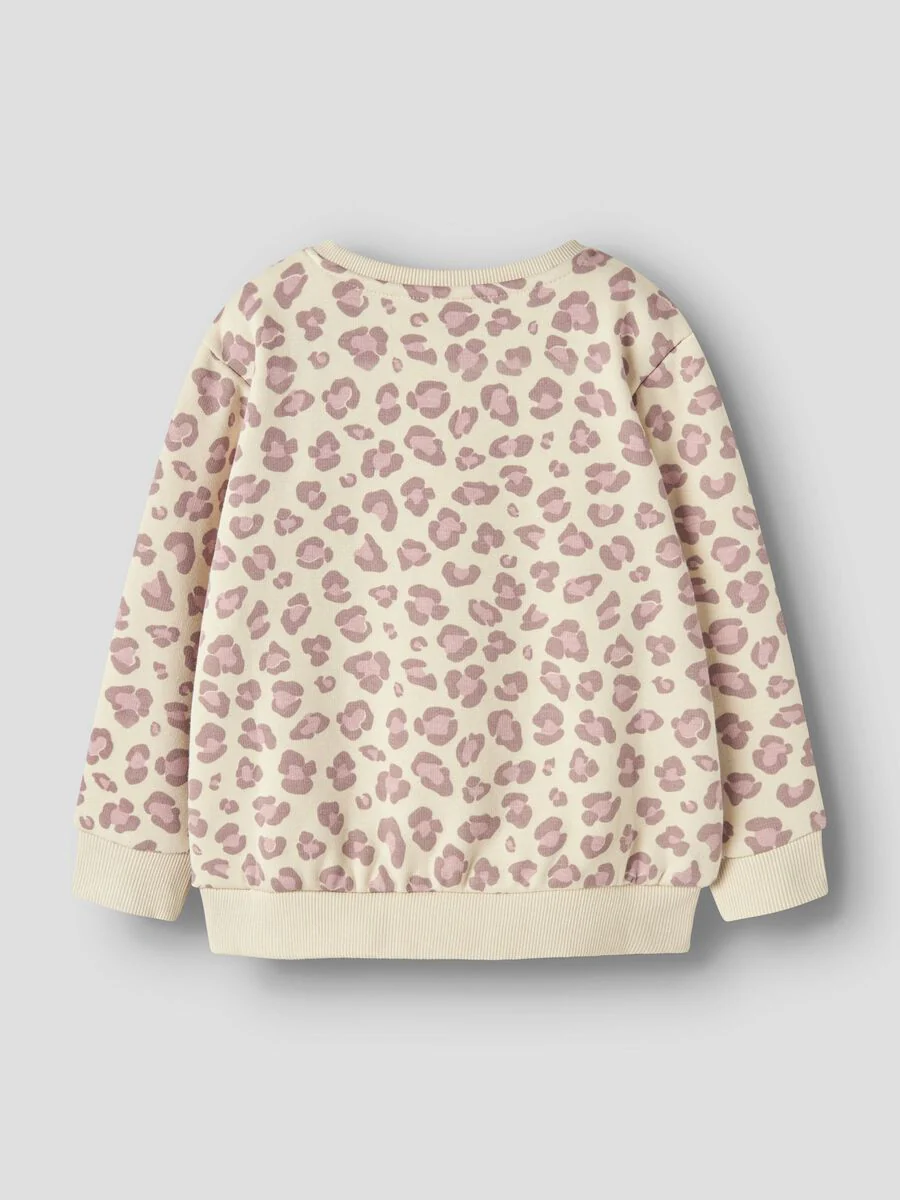 Name It lasten collegepusero, NMFDAVINA LS SWEAT FLEECE Keltainen Kuosi - Image 2