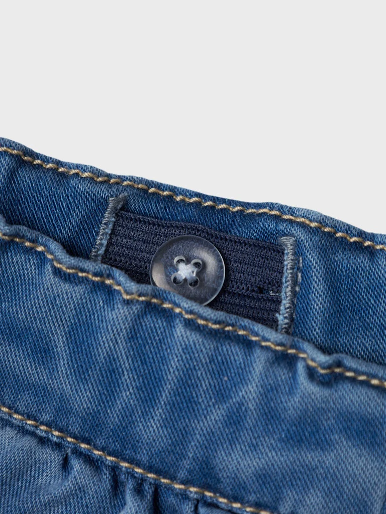 Name It lasten farkut, NBFROSE LOOSE R JEANS 1550 Indigo - Image 4