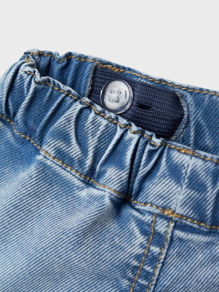 Name It lasten farkut, NBMBEN BAGGY CARGO JEANS Indigo - Image 4