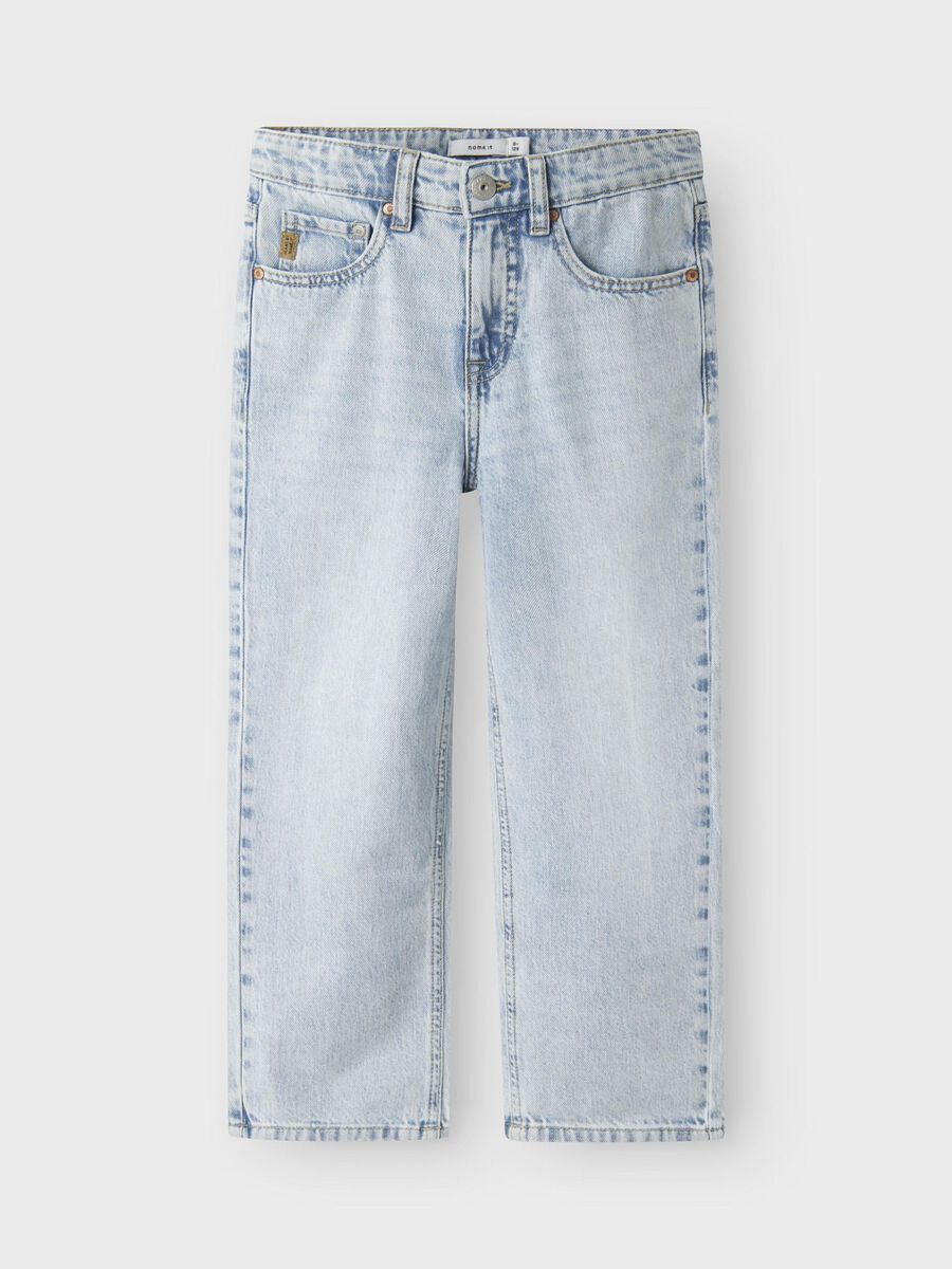 Name It lasten farkut, NKMRYAN STRAIGHT JEANS 3418 Vaaleansininen - Image 3