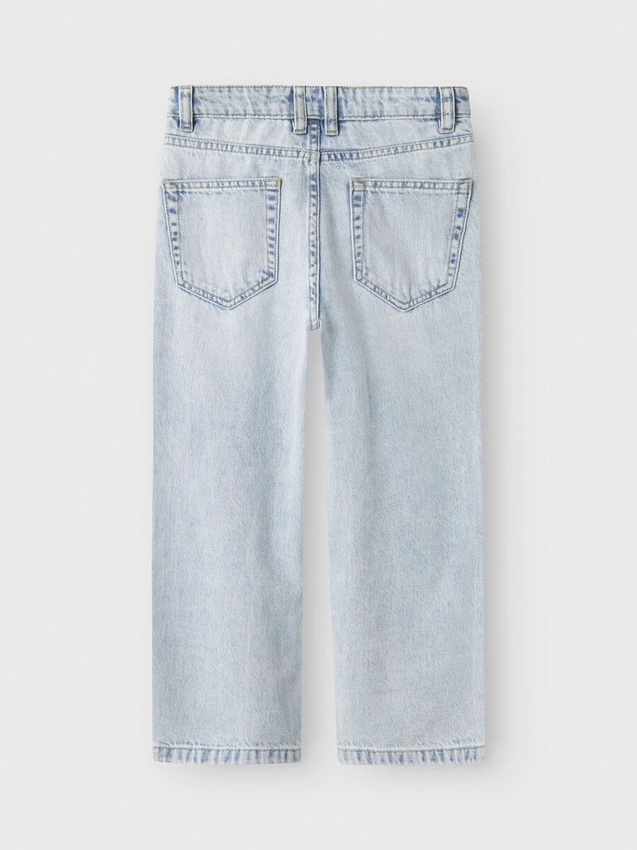 Name It lasten farkut, NKMRYAN STRAIGHT JEANS 3418 Vaaleansininen - Image 4
