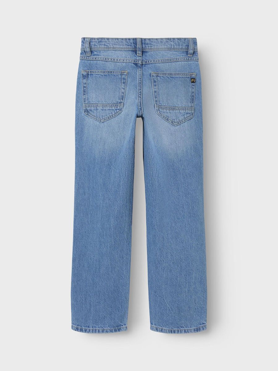 Name It lasten farkut, NKMRYAN STRAIGHT JEANS 5950 Vaaleansininen - Image 4