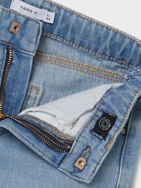 Name It, Lasten Farkut, Rose Hw Wide Jeans Vaaleansininen - Image 5
