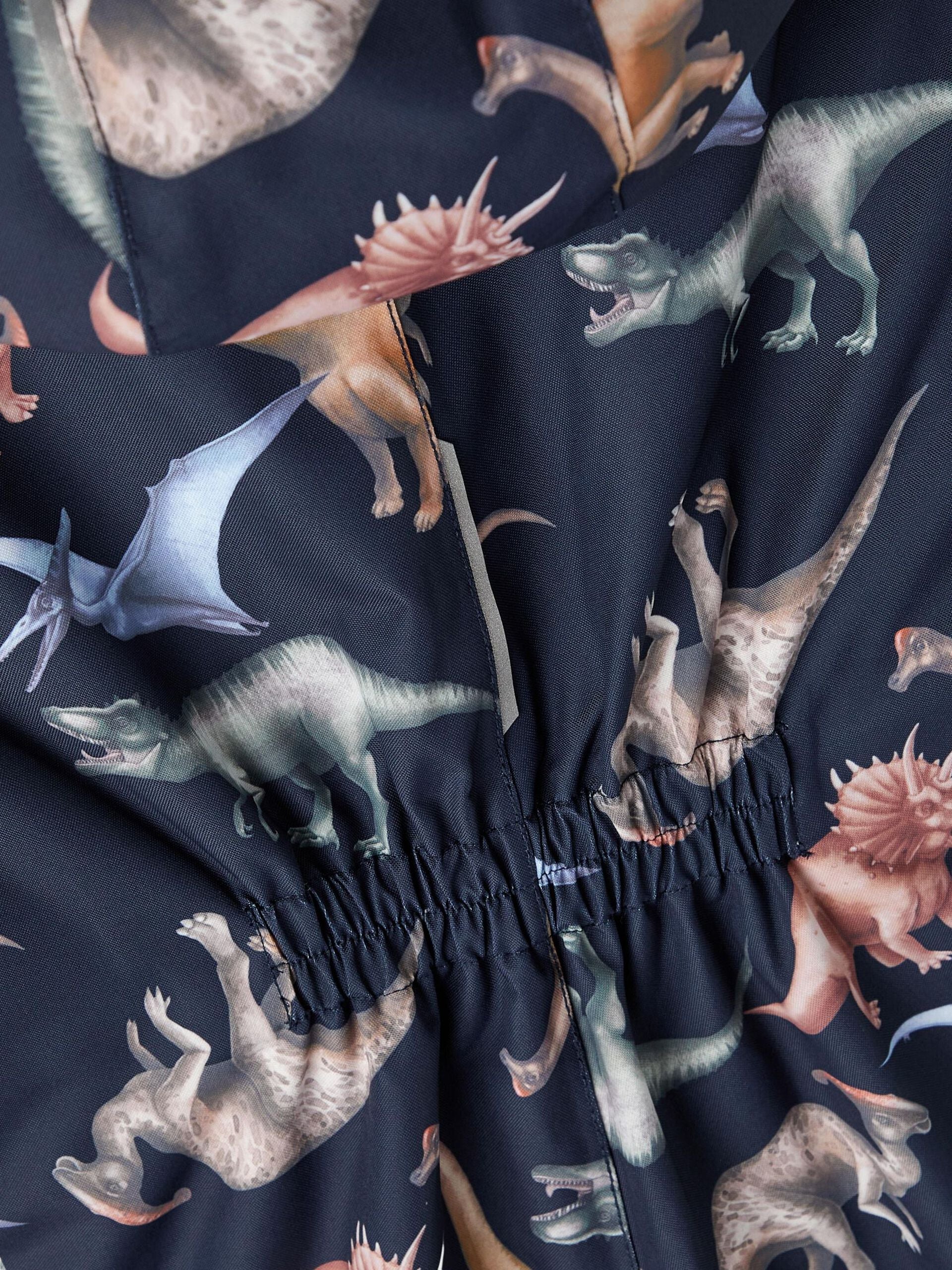Name It Lasten Haalari, NMMSNOW10 SUIT DINO DREAM NOOS Sininen Kuosi - Image 6