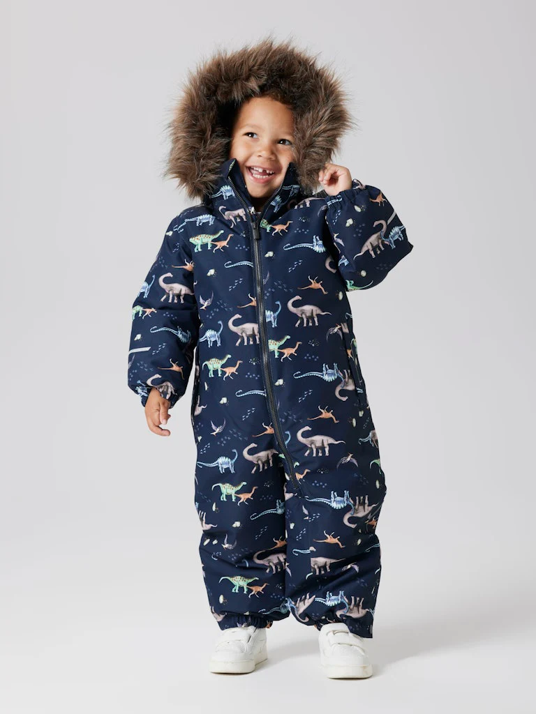 Name It Lasten Haalari, NMMSNOW10 SUIT NOOS Tummansininen - Image 6