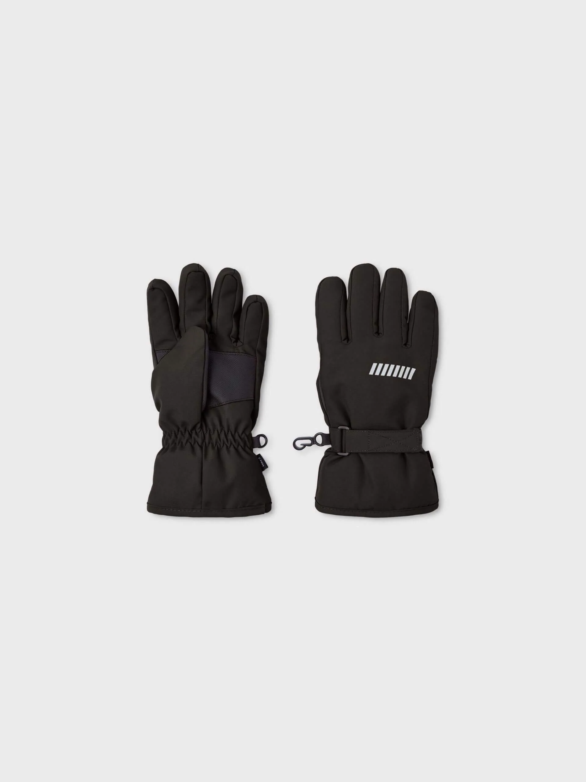 Name It lasten hansikkaat, NKNSNOW10 GLOVES Musta