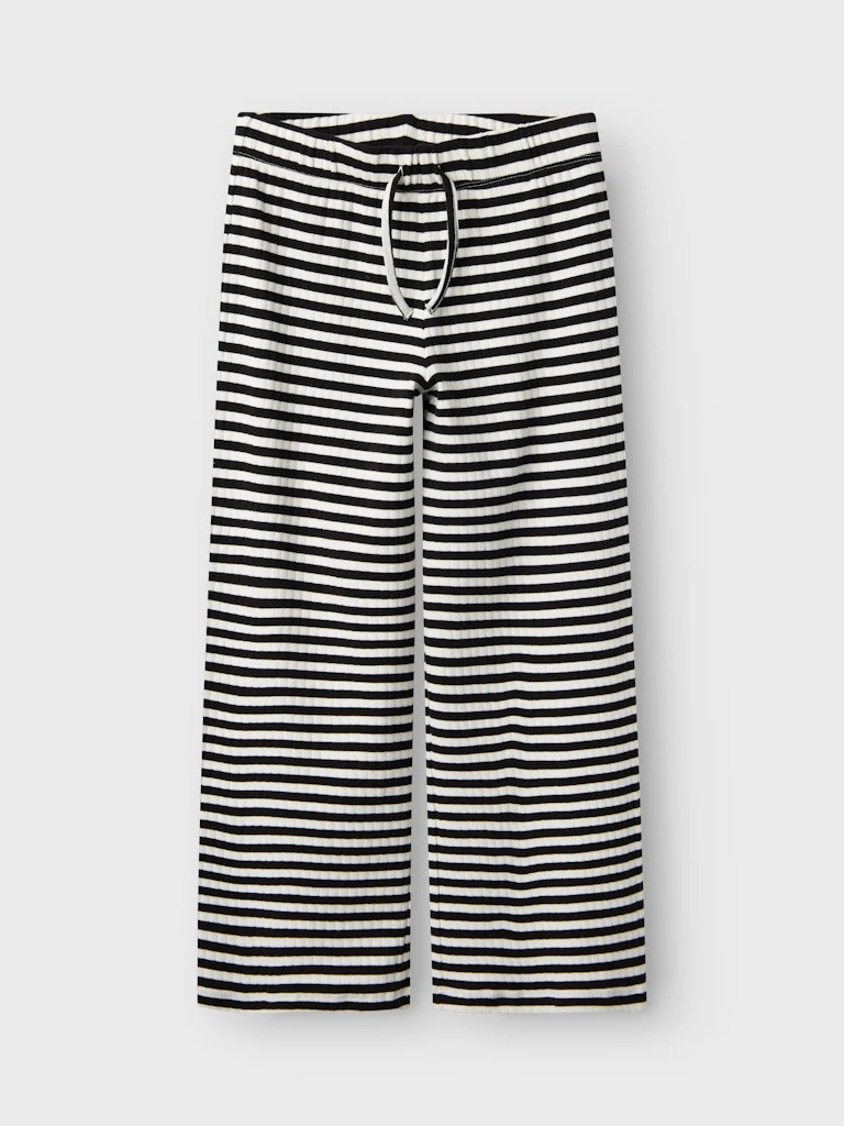 Name It Lasten Housut, NKFSURAJA STRAIGHT PANT NOOS Mustavalkoinen - Image 3