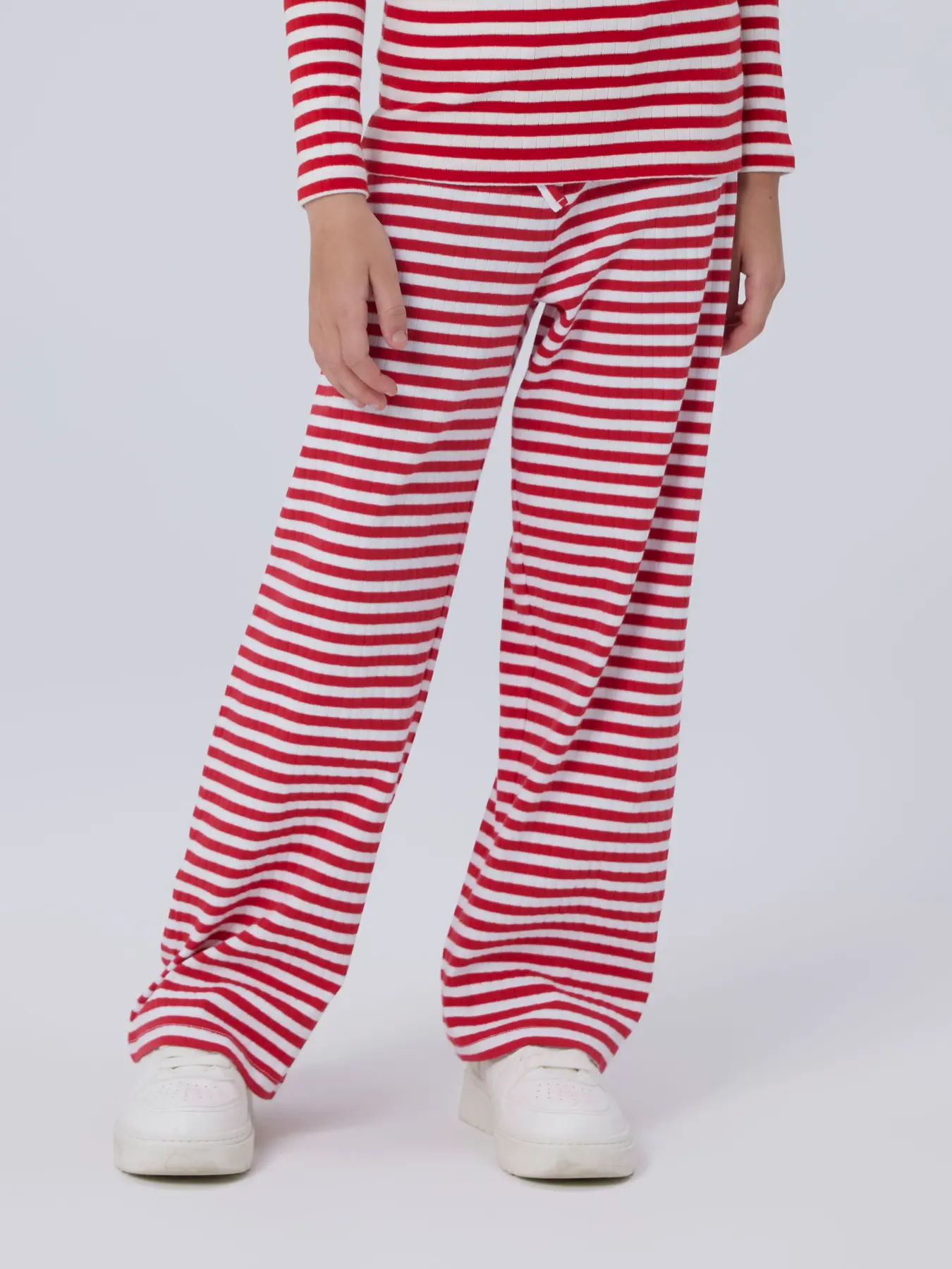 Name It Lasten Housut, NKFSURAJA STRAIGHT PANT NOOS Vaaleanpunainen - Image 3