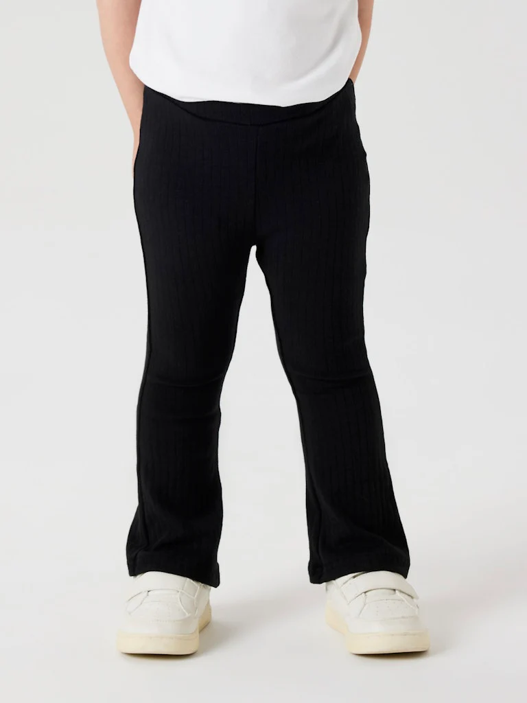 Name It lasten housut, NMFSURAJA BOOTCUT PANT Musta - Image 2