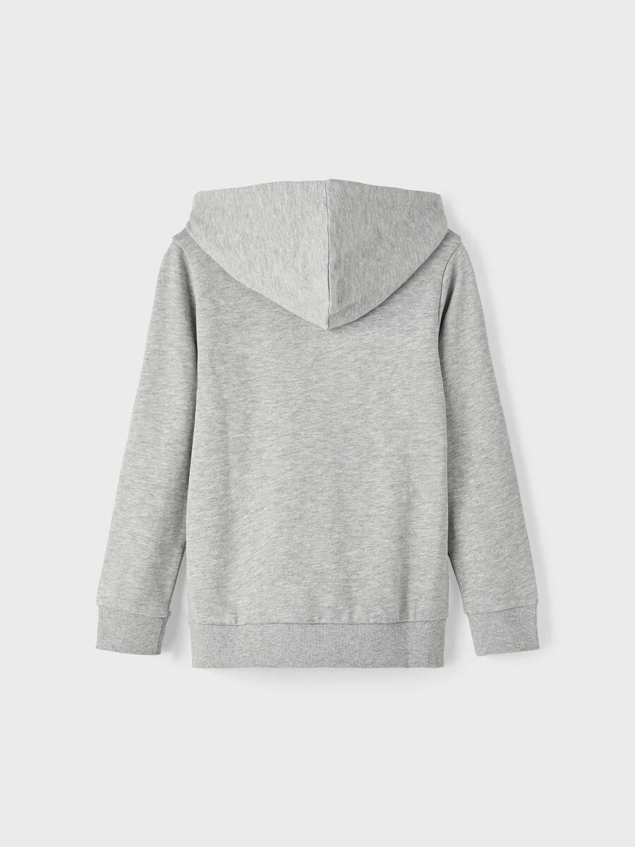 Name It, Lasten Huppari, NKMBABO LS SWEAT Vaaleanharmaa - Image 2