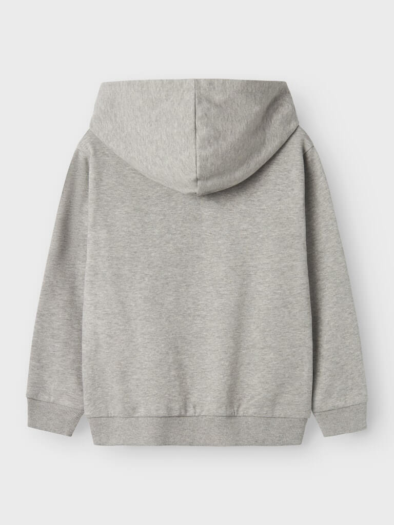 Name It lasten huppari, NKMTEEDDY LS SWEAT Vaaleanharmaa - Image 2