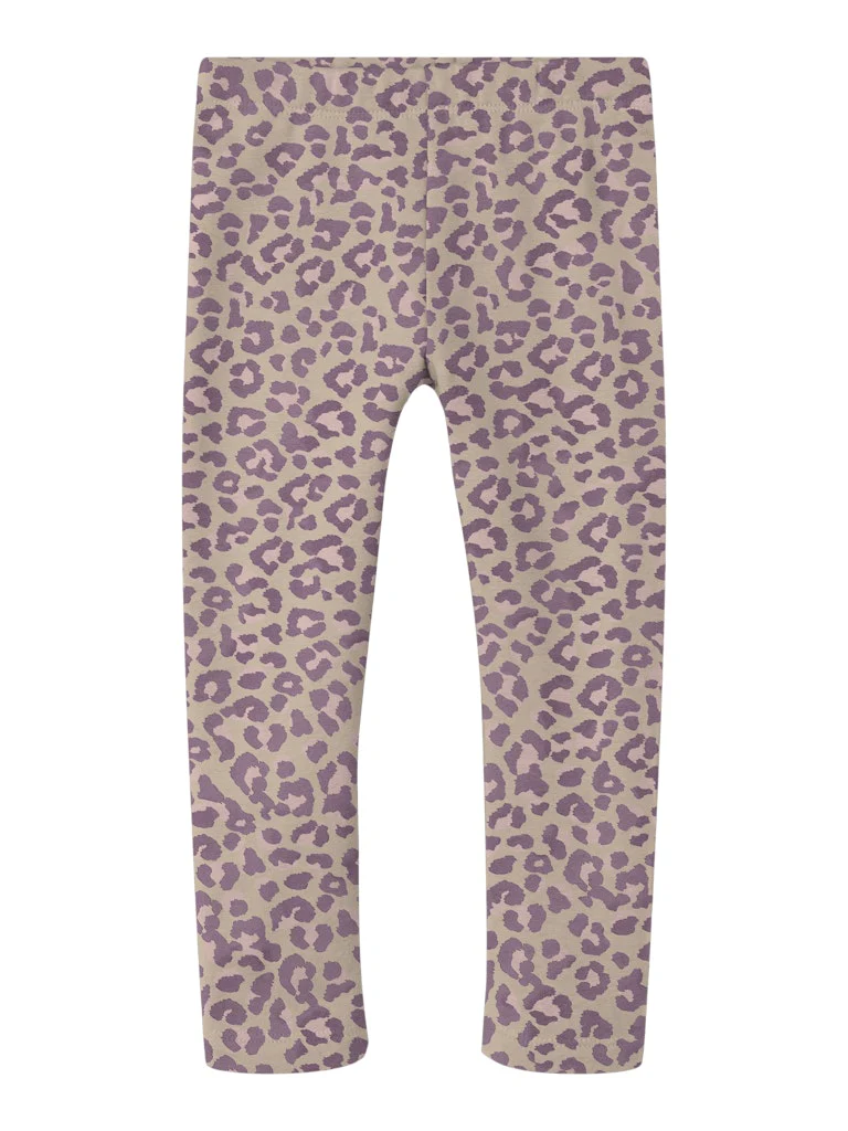 Name It lasten leggingsit, NMFDAVINA SWEAT FLEECE LEGGING Keltainen Kuosi - Image 2