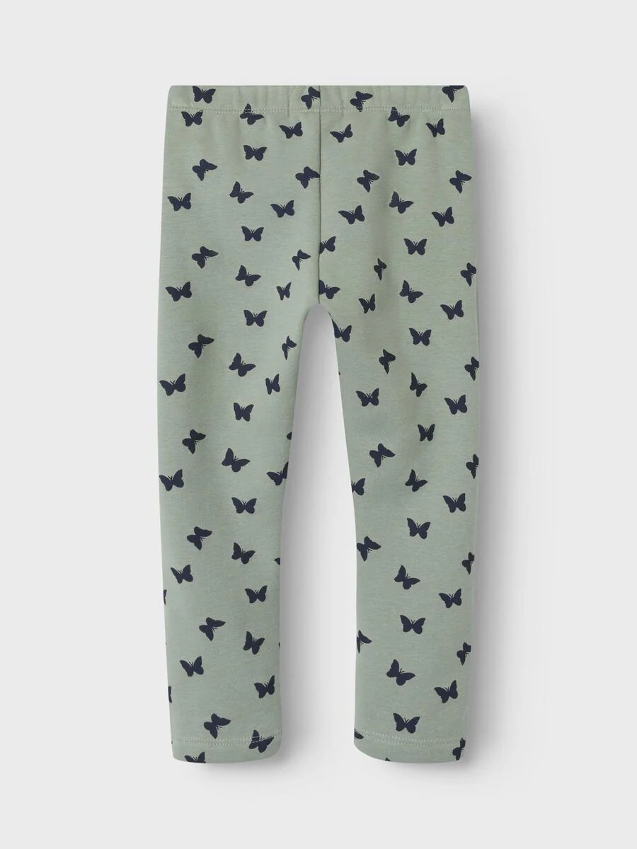 Name It lasten leggingsit, NMFDAVINA SWEAT FLEECE LEGGING Keltainen Kuosi - Image 3