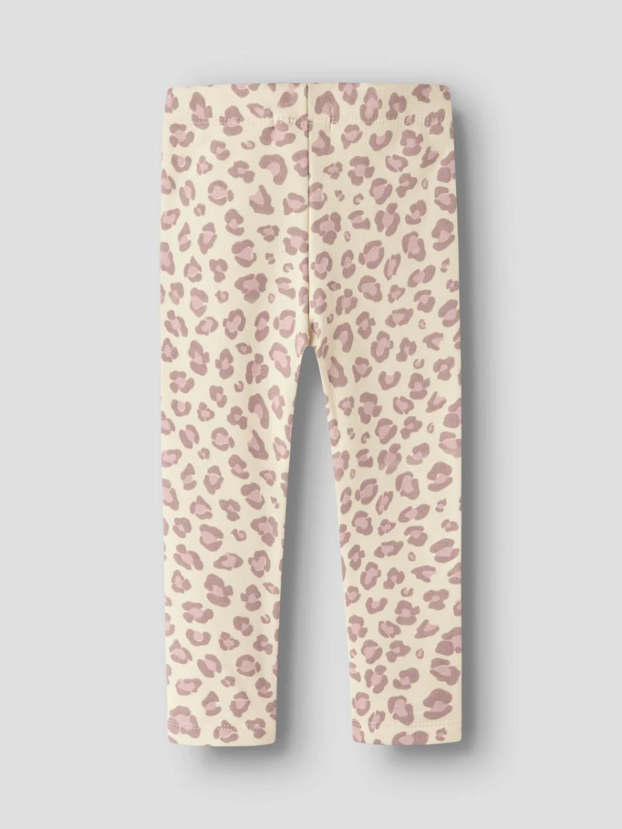 Name It lasten leggingsit, NMFDAVINA SWEAT FLEECE LEGGING Keltainen Kuosi - Image 5
