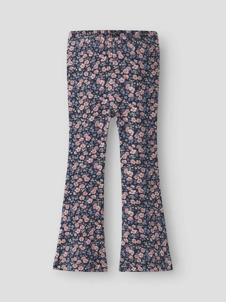 Name It lasten leggingsit, NMFOALIA FLARE LEGGING Sininen Kuosi - Image 2
