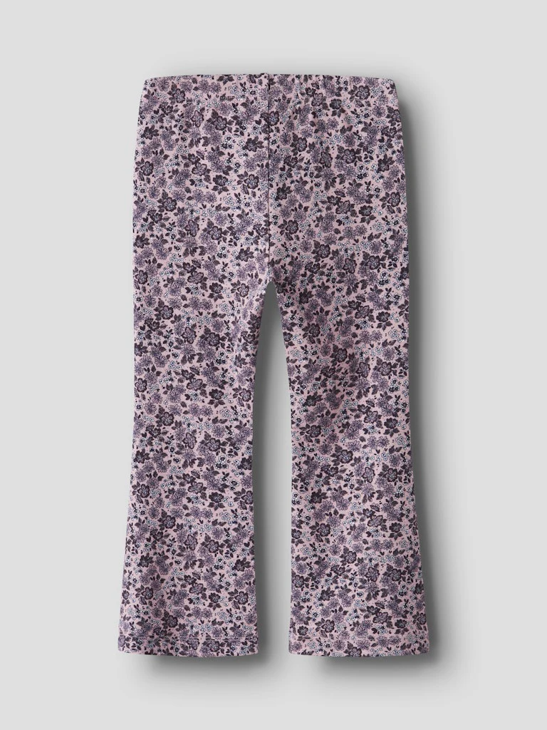 Name It lasten leggingsit, NMFOALIA FLARE LEGGING Vaaleanpunainen Kuos - Image 2
