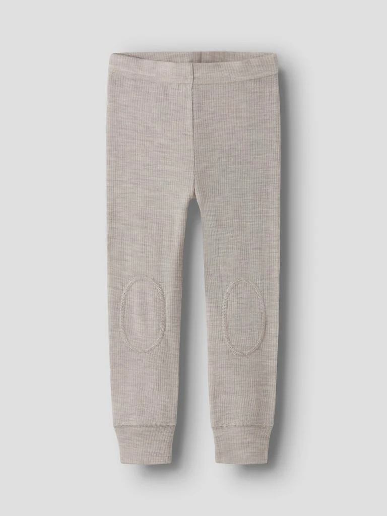 Name It lasten leggingsit, NMNWAX WOOL RIB LEGGING Harmaa - Image 3