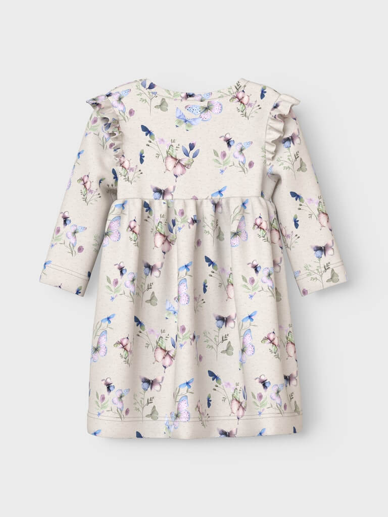 Name It lasten mekko, NBFBELA LS DRESS Liila - Image 2