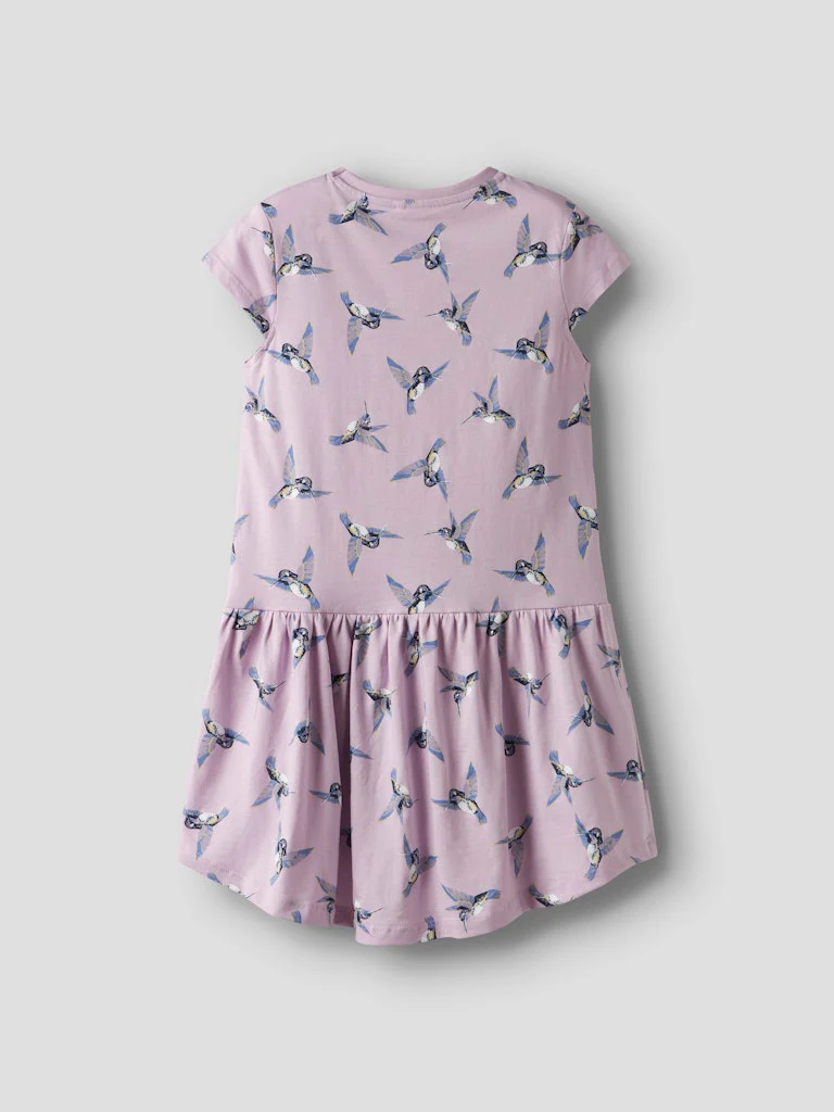 Name It lasten mekko, NKFVIGGA CAPSL DRESS Vaaleanpunainen Kuosi - Image 2