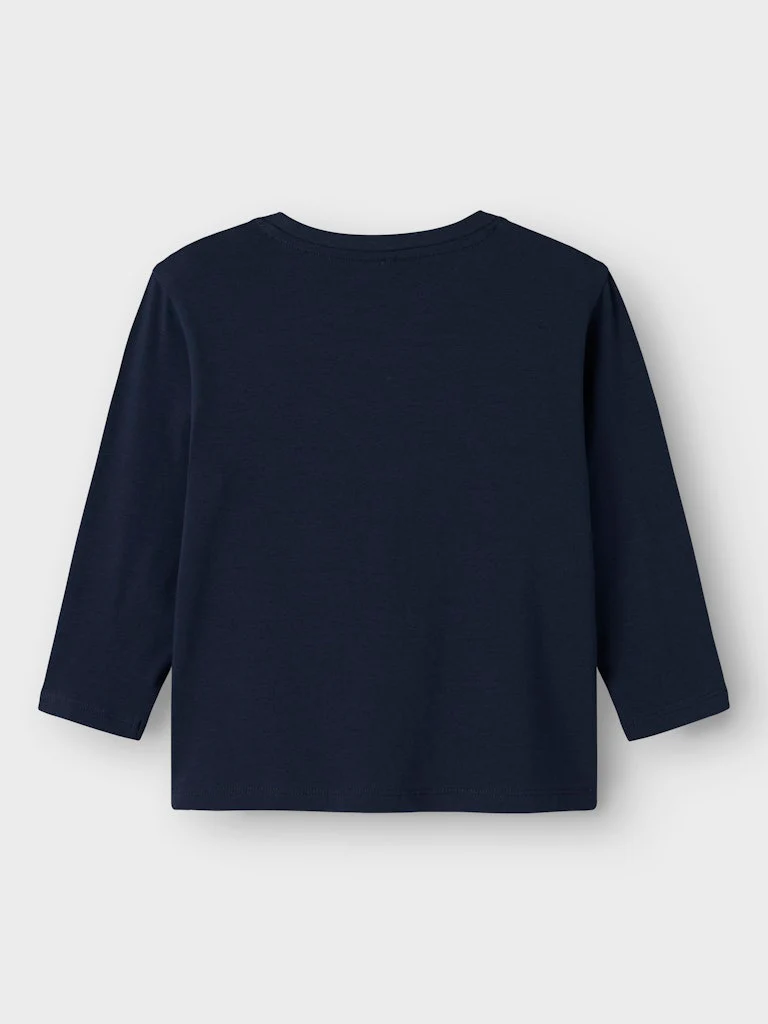 Name It lasten paita, NMMJOLL PAW LS TOP Tummansininen - Image 3