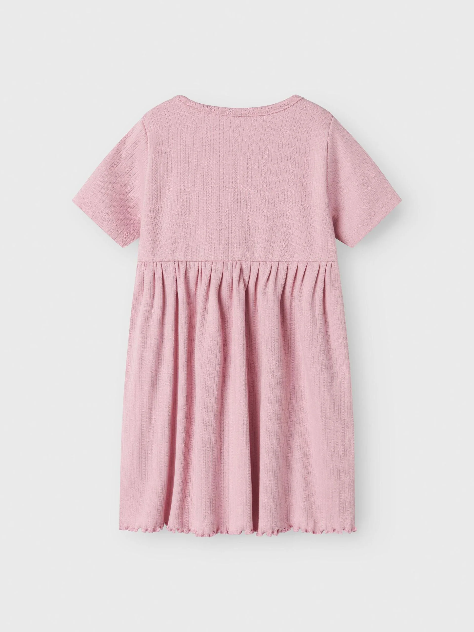Name It lasten puuvillamekko, NBFHALLEY SS DRESS Vaaleanpunainen - Image 2