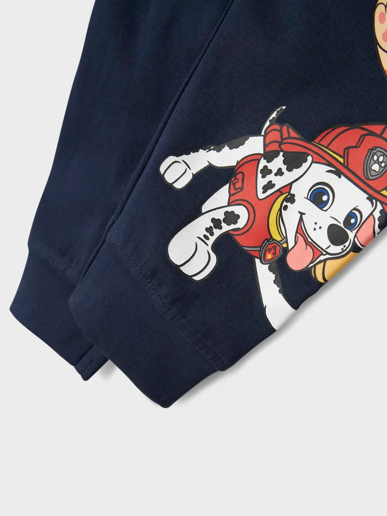 Name It lasten pyjama, NMMARLO PAWPATROL LS NIGHTSET Tummansininen - Image 3