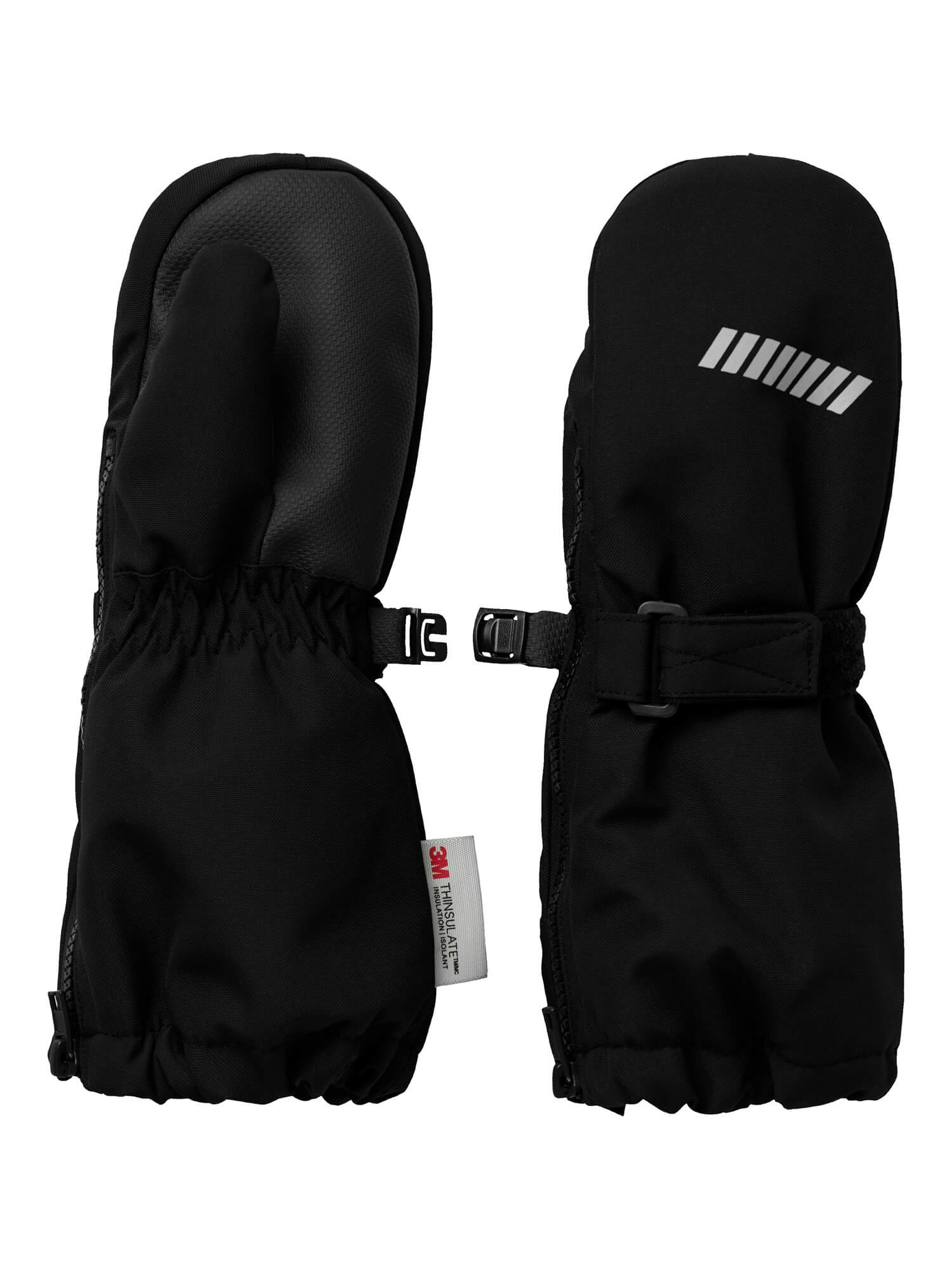 Name It Lasten Rukkaset, NMNSNOW10 MITTEN WOOL Musta
