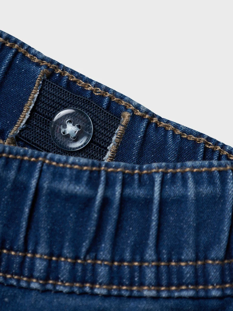 Name It lasten shortsit, NKMRYAN JOGGER DNM SHORTS Indigo - Image 3
