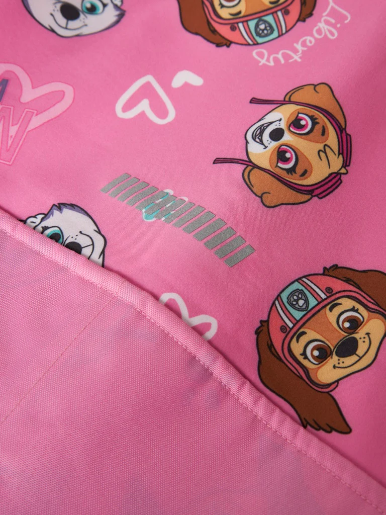 Name It lasten softshellhaalari, NMFALFA PAWPATROL SOFTSHELL  Pinkki - Image 5