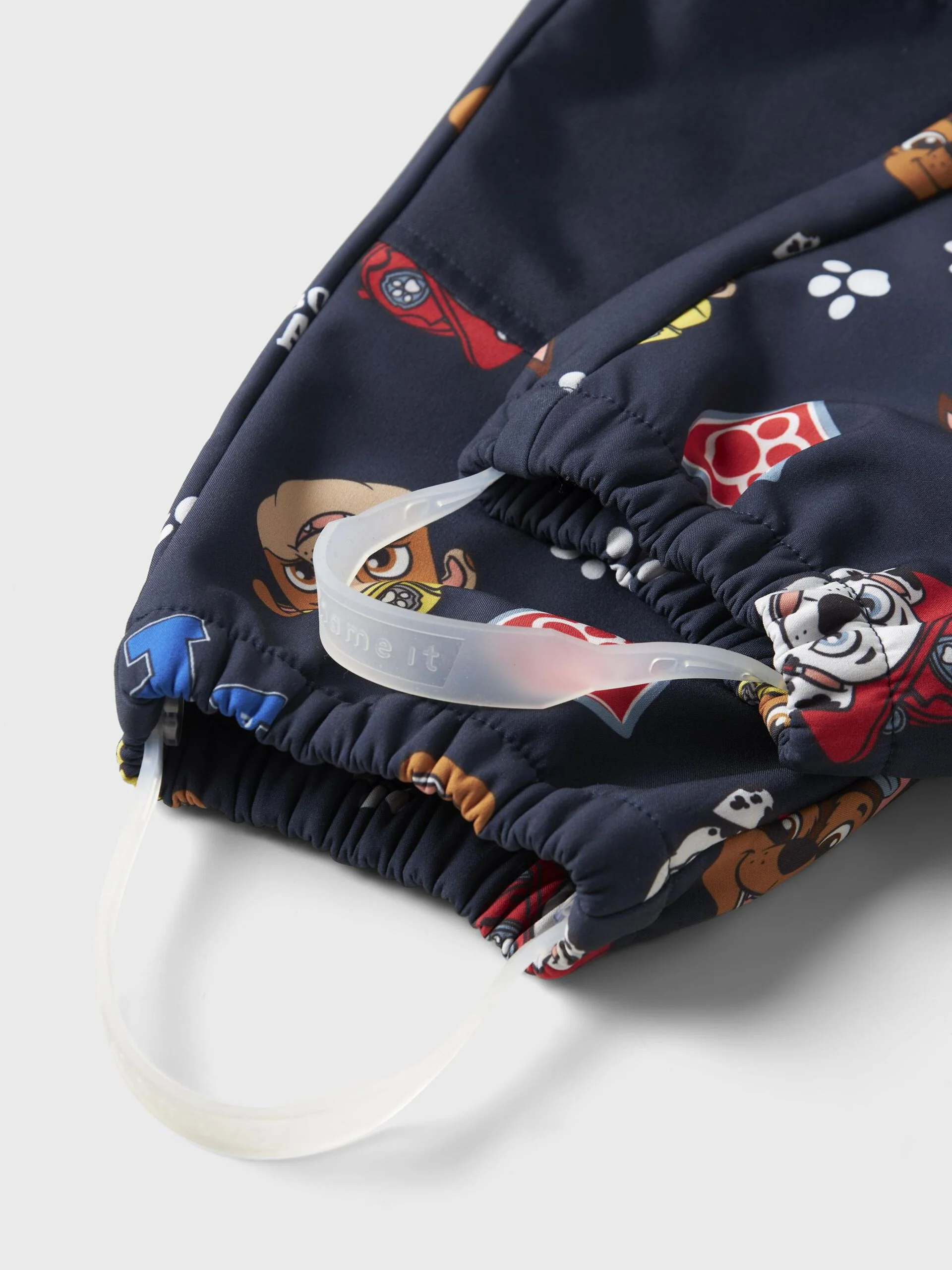 Name It lasten softshellhaalari, NMFALFA PAWPATROL SOFTSHELL  Tummansininen - Image 4