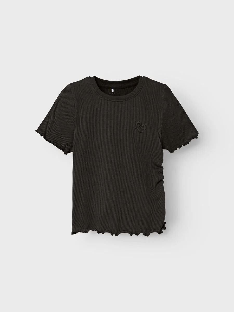 Name It lasten t-paita, NKFDALILLA SS SHORT TOP Musta