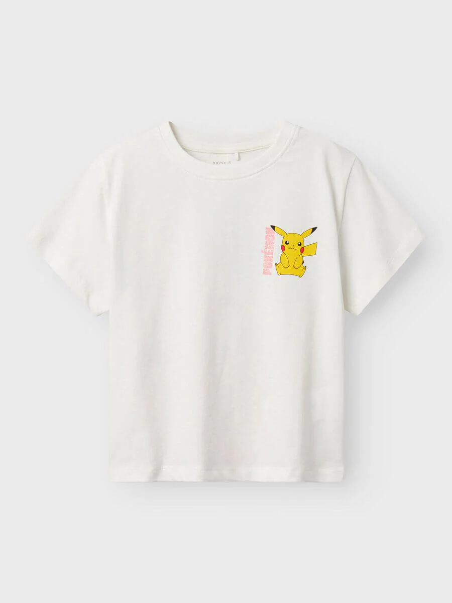 Name It lasten t-paita, NKFDYPPI POKEMON SS TOP Valkoinen - Image 2